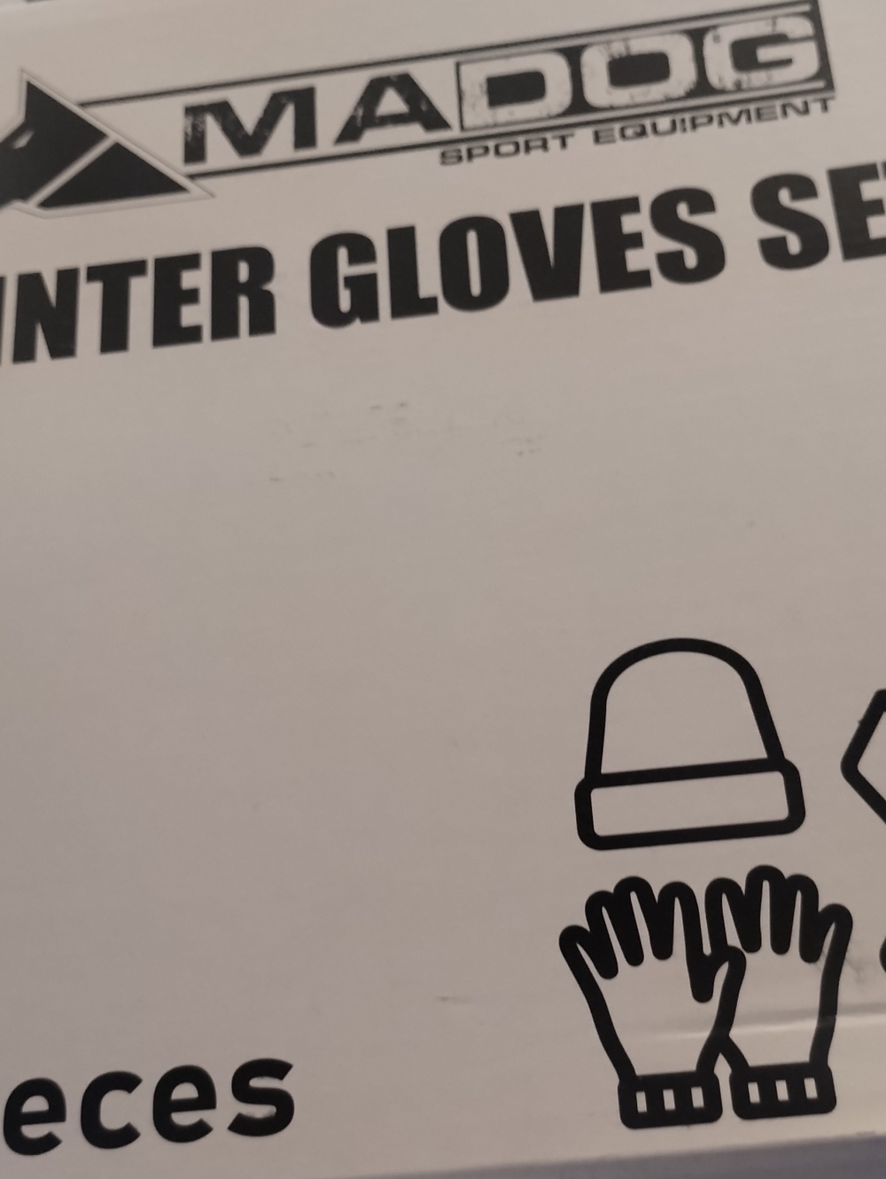 Men’s Black Winter Gloves Set